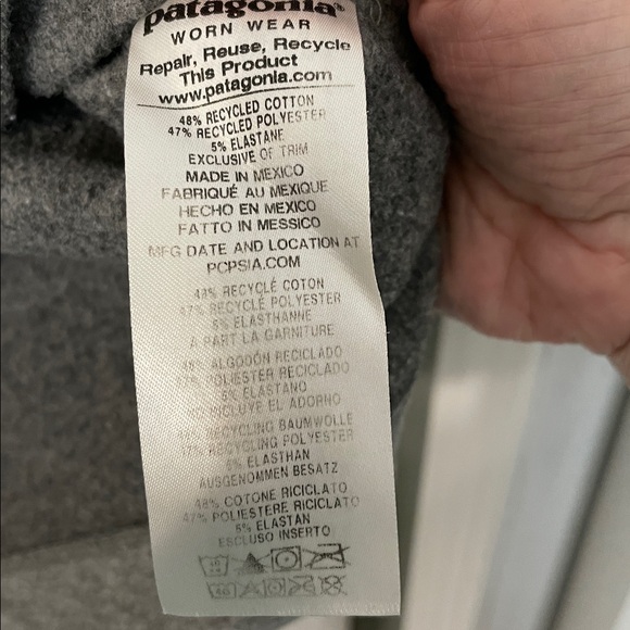 Patagonia Women's Solar Rays '73 Uprisal Crew Sweatshirt Gravel Heather Gray Med - Picture 10 of 10